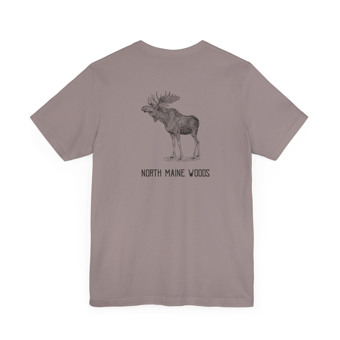 North Maine Woods Moose T-Shirt | Unisex Short Sleeve Tee