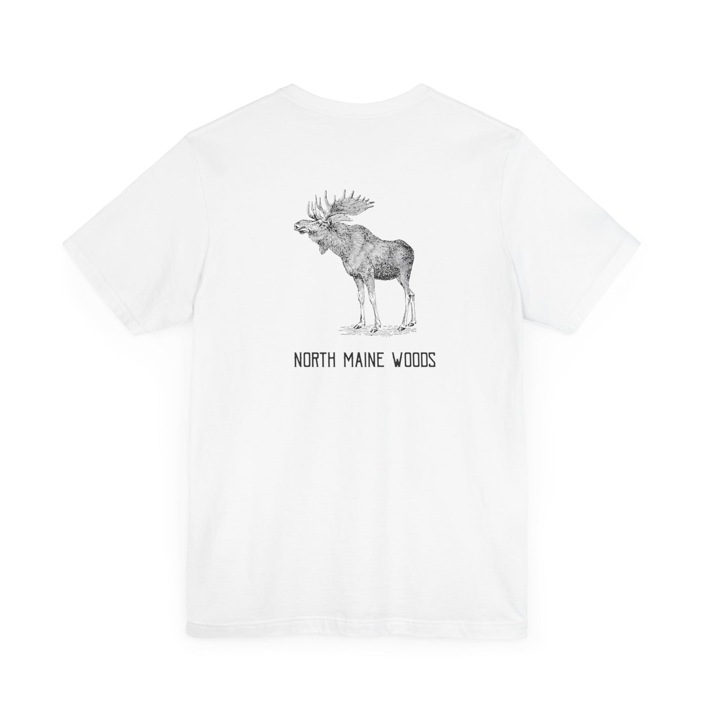 North Maine Woods Moose T-Shirt | Unisex Short Sleeve Tee