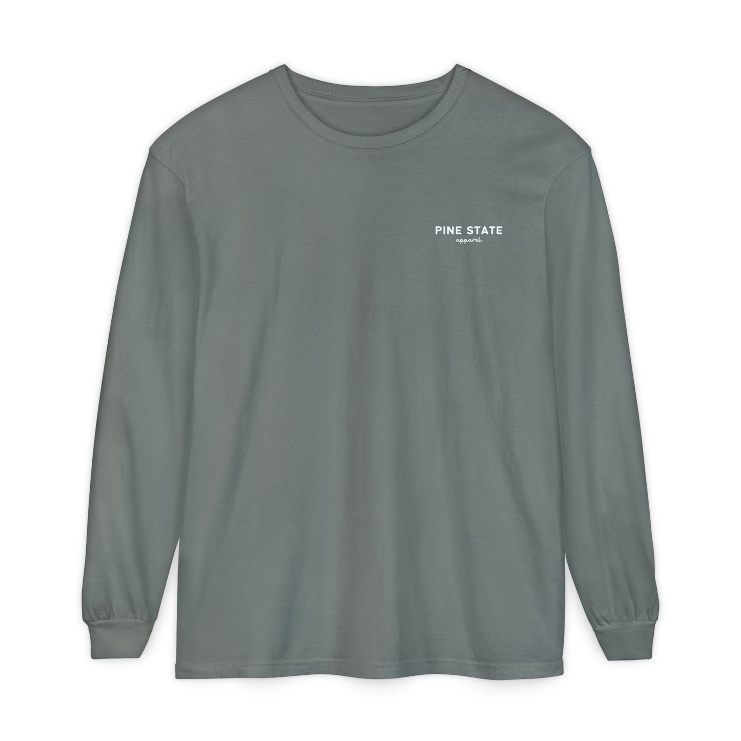 Maine State Ferns Long Sleeve T-Shirt