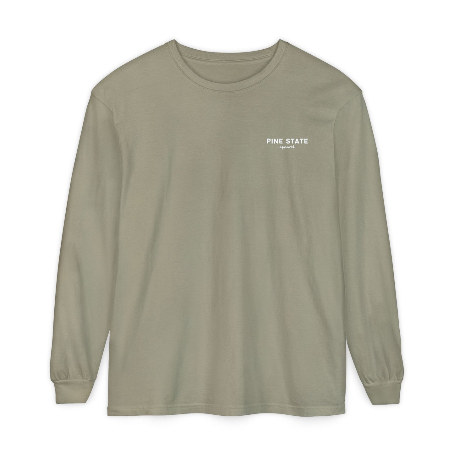 Maine State Ferns Long Sleeve T-Shirt