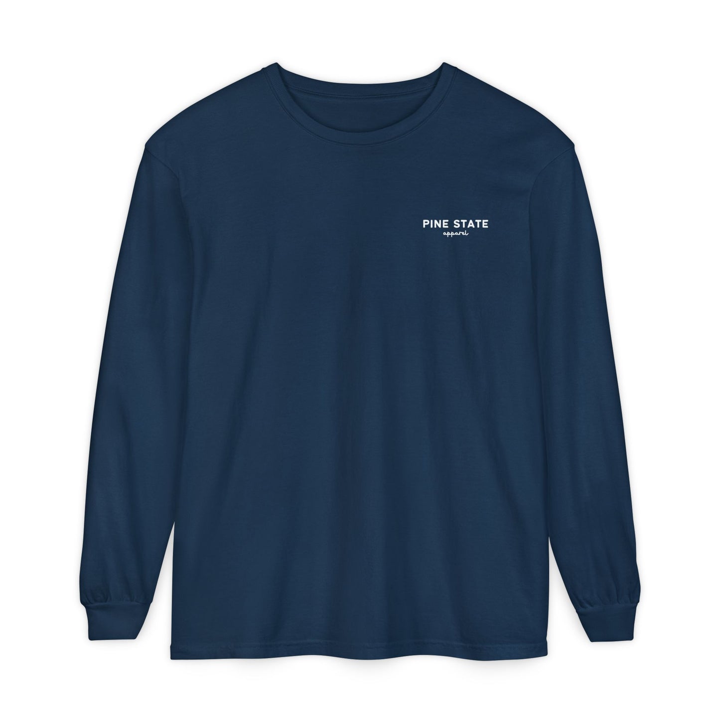 Maine State Ferns Long Sleeve T-Shirt