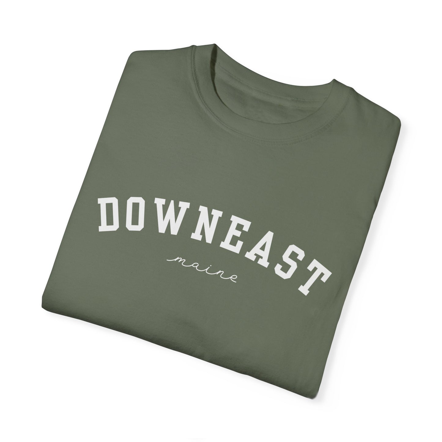 Downeast Maine Unisex Garment-Dyed T-Shirt | Casual Summer Style