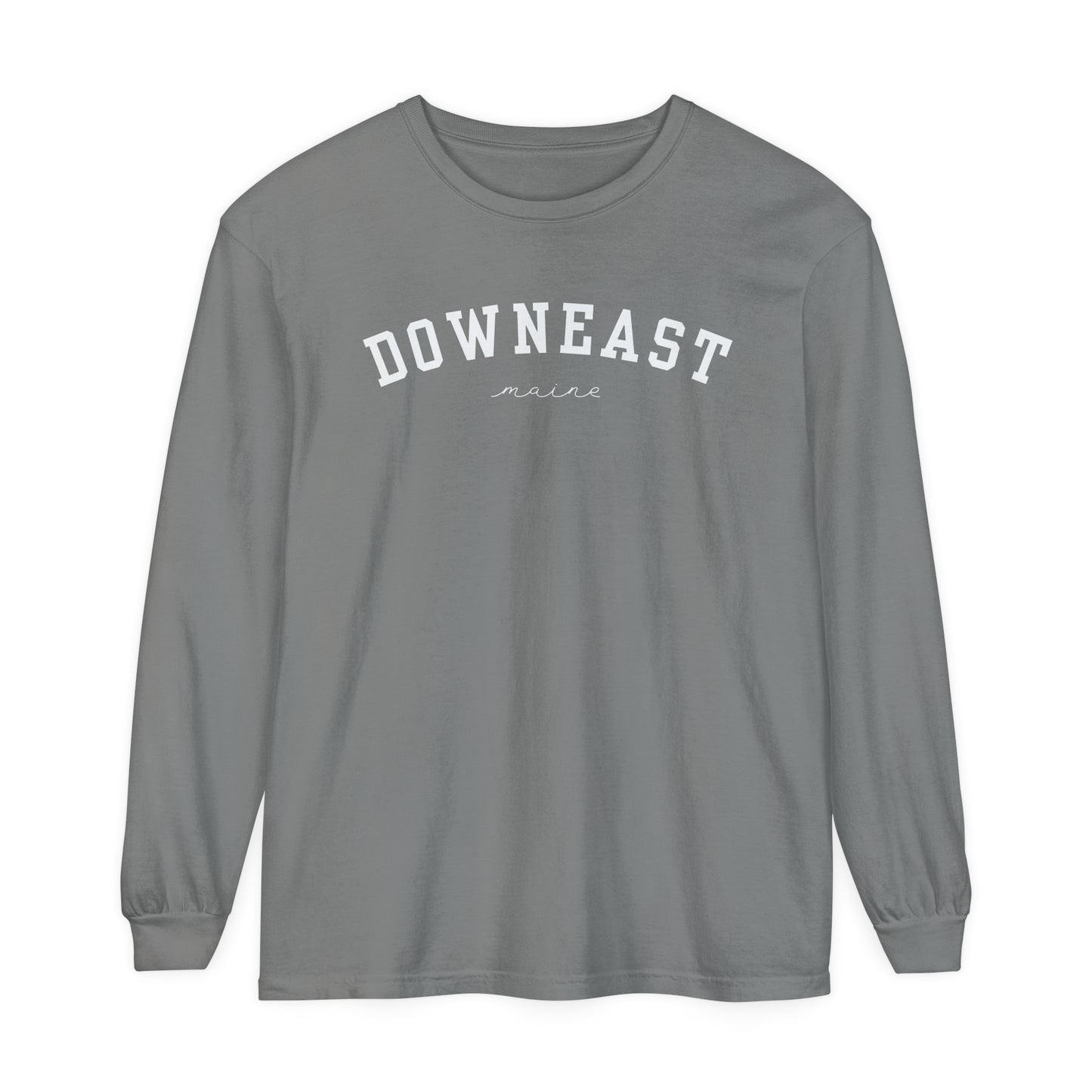 Downeast Maine Comfort Colors Unisex Garment-dyed Long Sleeve T-Shirt