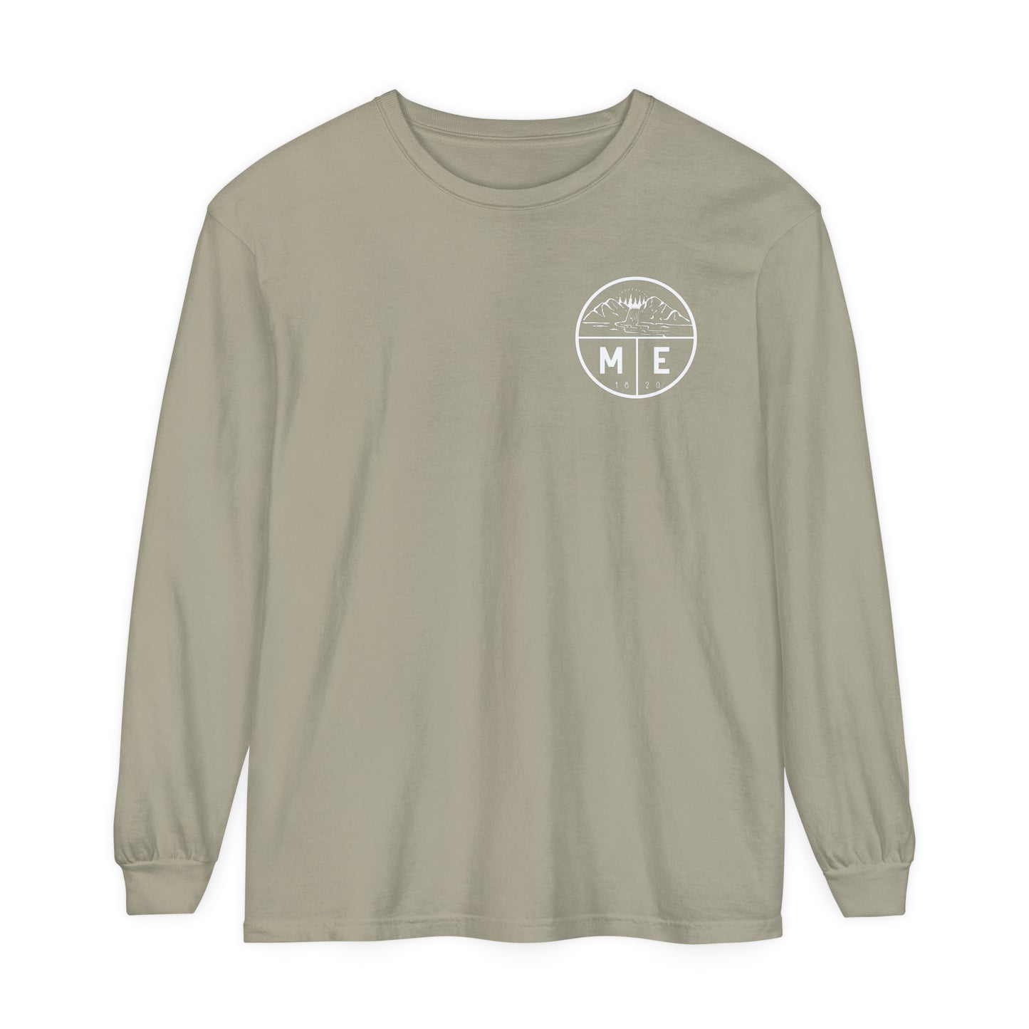 Maine Ferns Comfort Colors Unisex Garment-dyed Long Sleeve T-Shirt