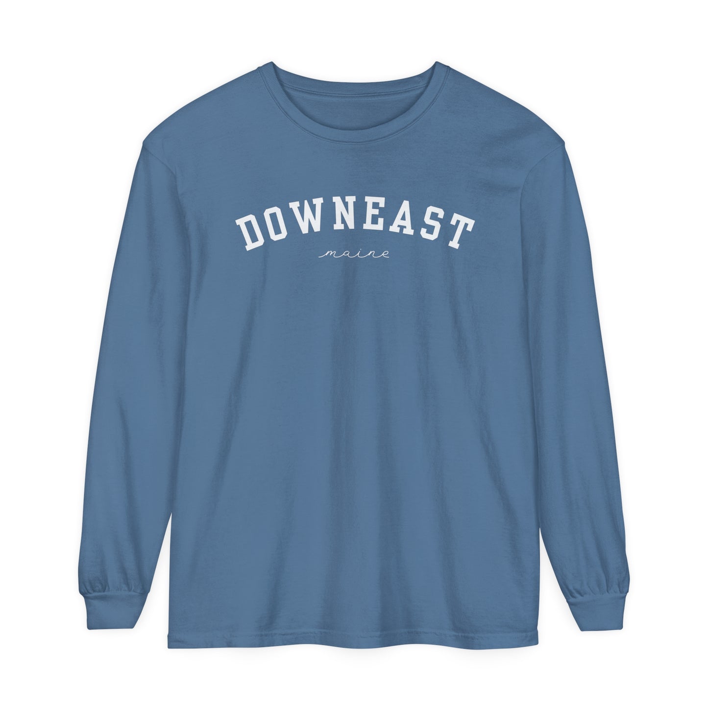 Downeast Maine Comfort Colors Unisex Garment-dyed Long Sleeve T-Shirt