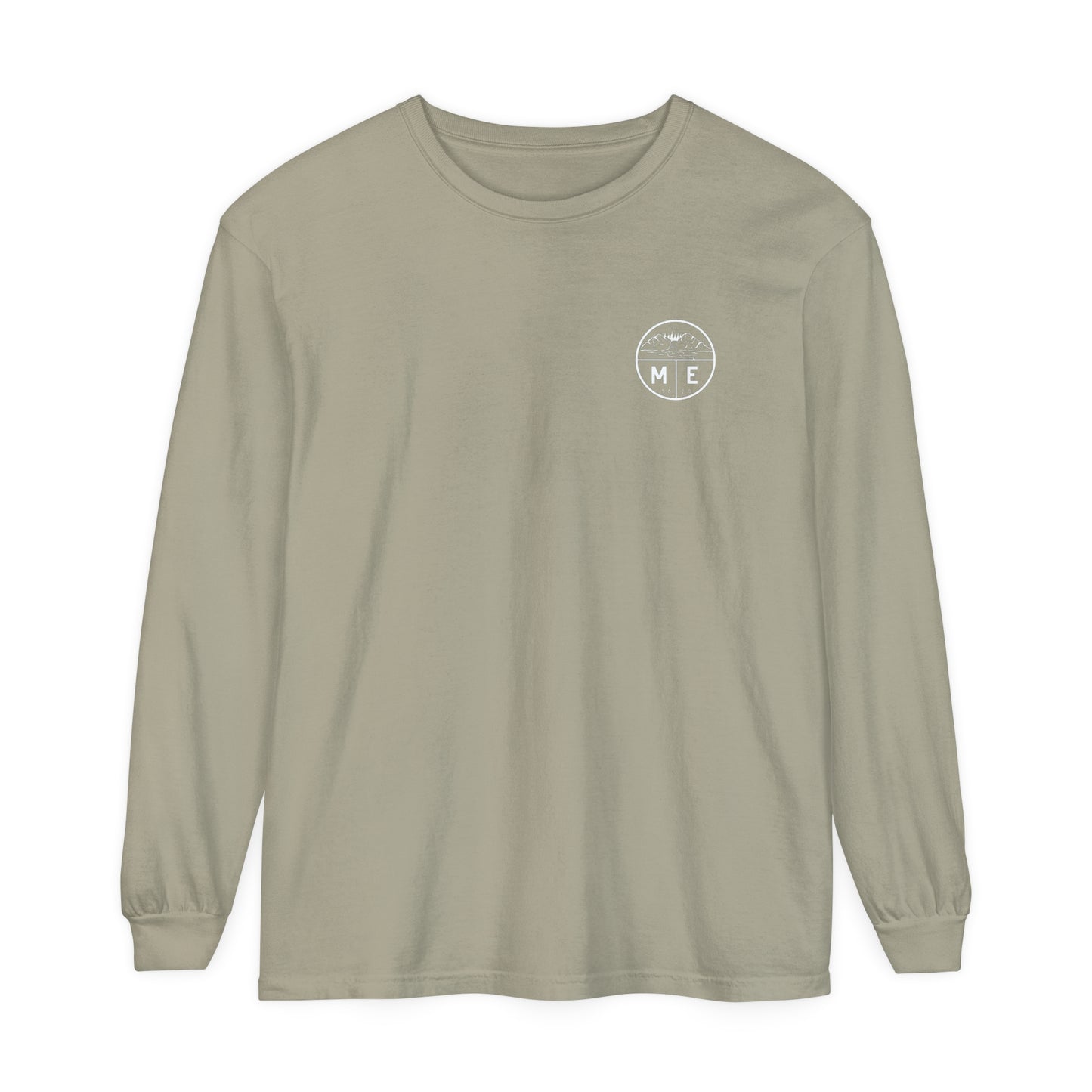 Maine Apples Comfort Colors Unisex Garment-dyed Long Sleeve T-Shirt