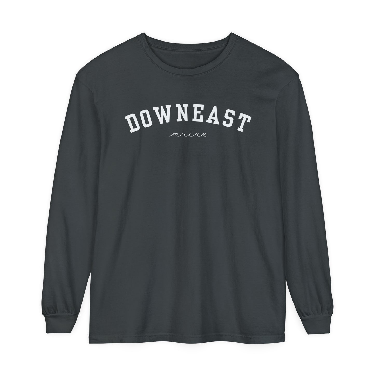 Downeast Maine Comfort Colors Unisex Garment-dyed Long Sleeve T-Shirt