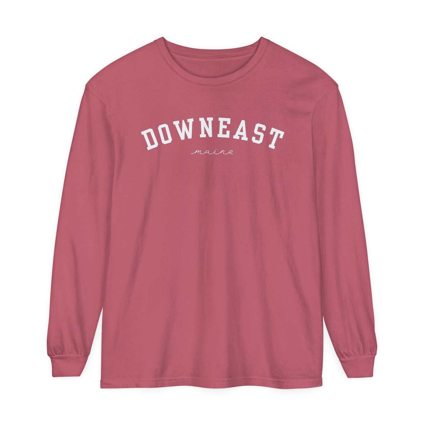 Downeast Maine Comfort Colors Unisex Garment-dyed Long Sleeve T-Shirt