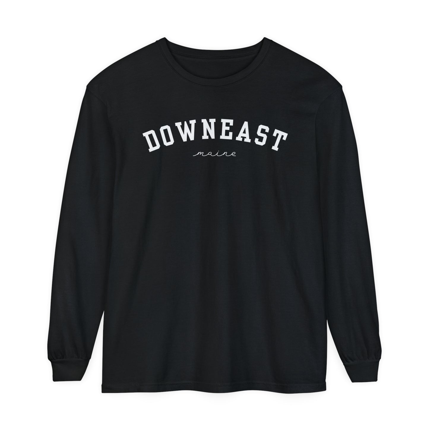 Downeast Maine Comfort Colors Unisex Garment-dyed Long Sleeve T-Shirt