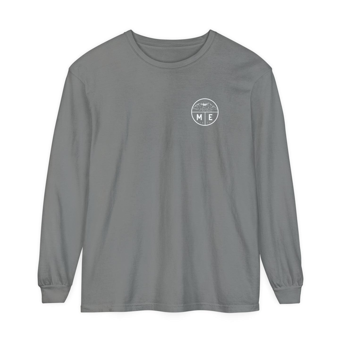 Paddle the Allagash Comfort Colors Long Sleeve T-Shirt - Outdoor Adventure Tee