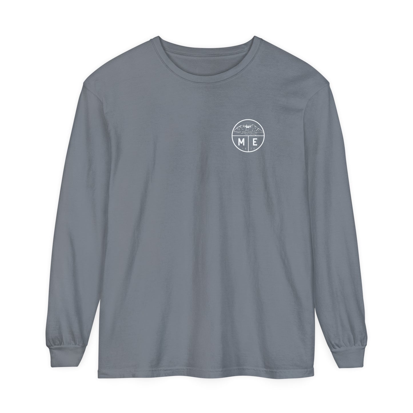 Paddle the Allagash Comfort Colors Long Sleeve T-Shirt - Outdoor Adventure Tee