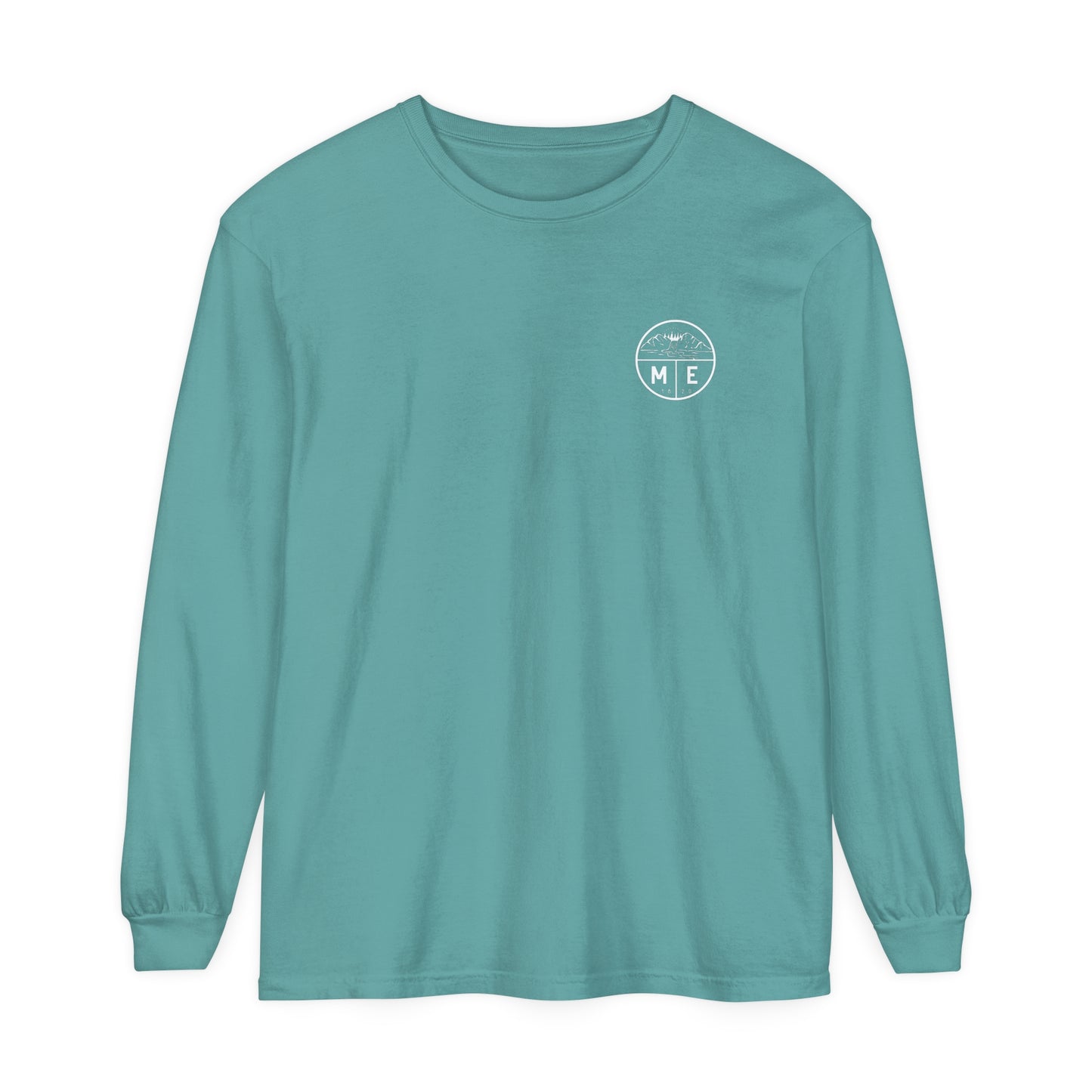 Maine Apples Comfort Colors Unisex Garment-dyed Long Sleeve T-Shirt