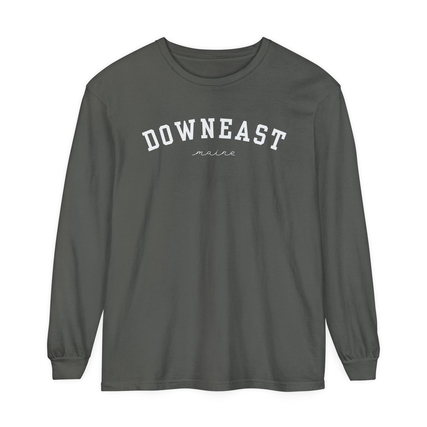 Downeast Maine Comfort Colors Unisex Garment-dyed Long Sleeve T-Shirt