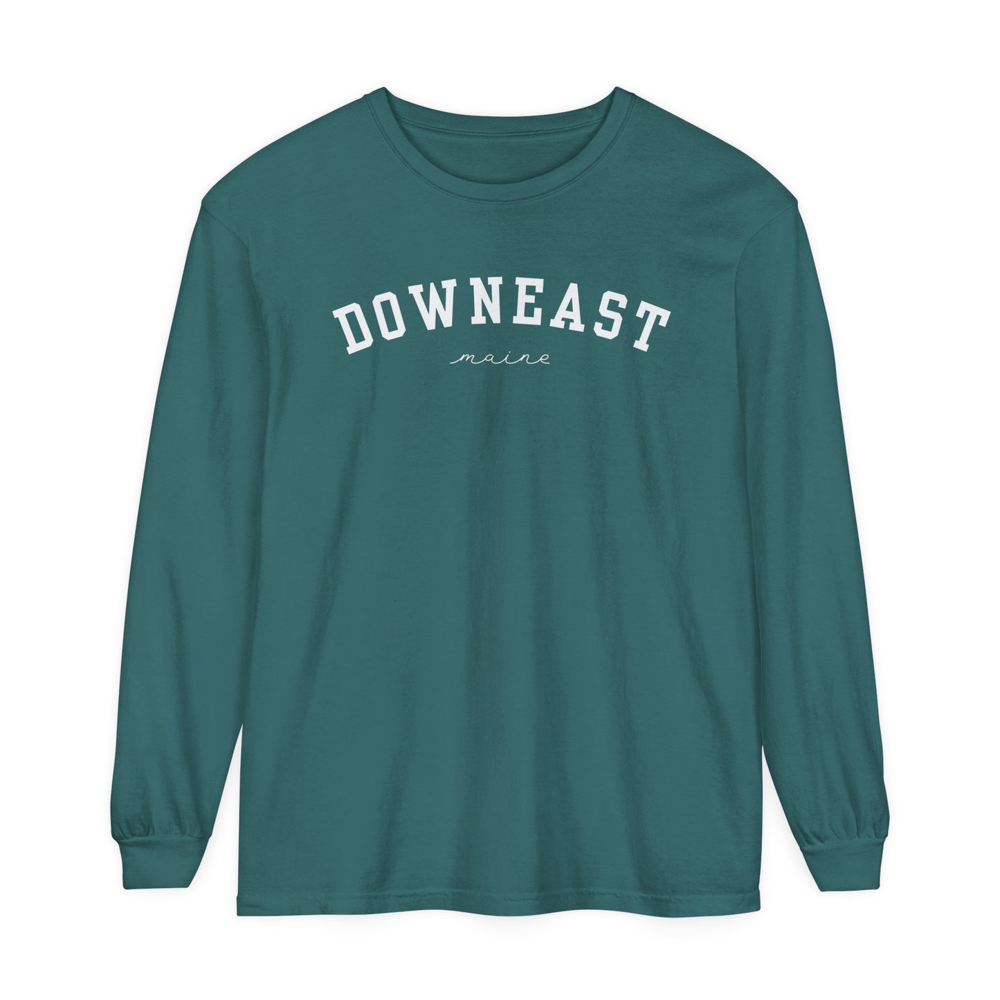 Downeast Maine Comfort Colors Unisex Garment-dyed Long Sleeve T-Shirt